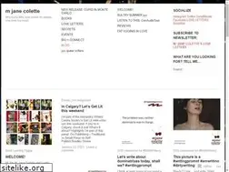 Sites similar to mjanecolette.com