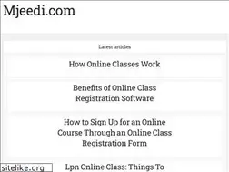 Sites similar to mjeedi.com