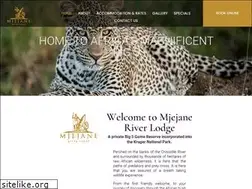 Sites similar to mjejaneriverlodge.co.za