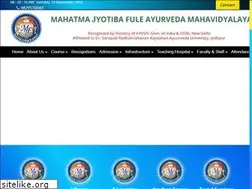 Sites similar to mjfayurvedacollege.org