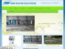 Sites similar to mjmwatersolutions.com