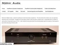 Sites similar to mjolnir-audio.com