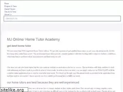 Sites similar to mjonlinehometutor.com