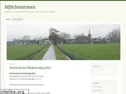 Sites similar to mjschuurman.wordpress.com