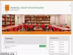 Sites similar to mjvkonyvtar.hu