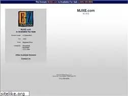 Sites similar to mjxe.com