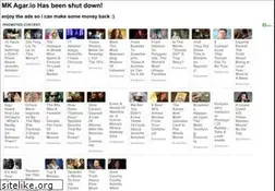 Sites similar to mk-agario.glitch.me