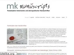 Sites similar to mk-manuscripts.com