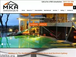 Sites similar to mkaconstructions.com.au