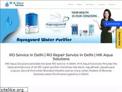 Sites similar to mkaquasolutions.com