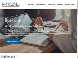 Sites similar to mkcl.de