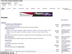 Sites similar to mkivsupra.net