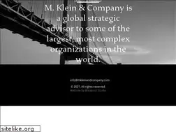 Sites similar to mkleinandcompany.com