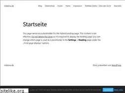 Sites similar to mkleine.de