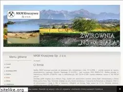 Sites similar to mkm-kruszywa.pl