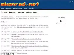 Sites similar to mkonrad.net