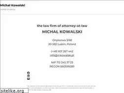 Sites similar to mkowalski.pl