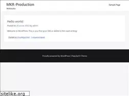 Sites similar to mkr-production.ru