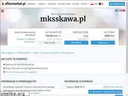Sites similar to mksskawa.pl