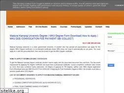 Sites similar to mku-dde.blogspot.com
