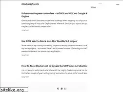 Sites similar to mkubaczyk.com