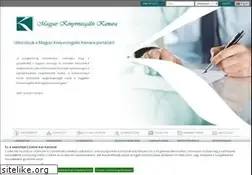 Sites similar to mkvk.hu