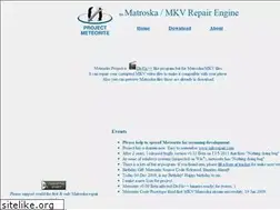 Sites similar to mkvrepair.com