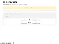 Sites similar to mlbstreams.to