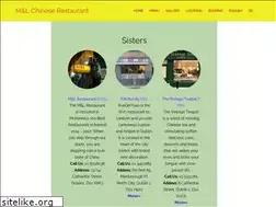 Sites similar to mlchineserestaurant.com