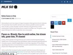 Sites similar to mlk50.org