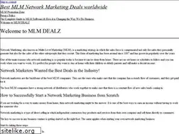 Sites similar to mlmdealz.com