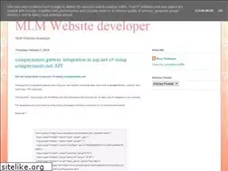 Sites similar to mlmdeveloper.blogspot.com