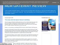Sites similar to mlmgatewayreview.blogspot.com