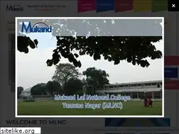 Sites similar to mlncollegeynr.ac.in