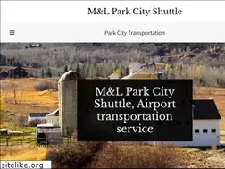 Sites similar to mlparkcityshuttle.com