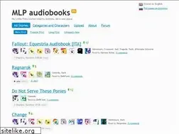 Sites similar to mlpaudiobooks.net