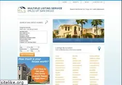 Sites similar to mlsofsandiego.com