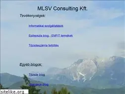 Sites similar to mlsv.hu