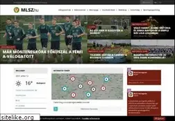 Sites similar to mlsz.hu
