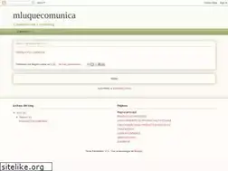 Sites similar to mluquecomunica.blogspot.com