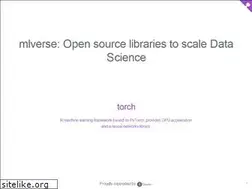 Sites similar to mlverse.org