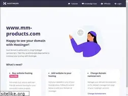 Sites similar to mm-products.com