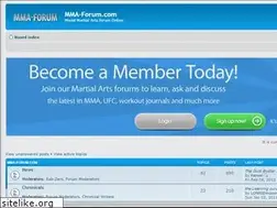 Sites similar to mma-forum.com