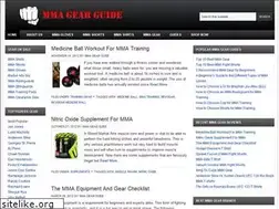 Sites similar to mmagearguide.com