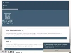 Sites similar to mmalexikon.hu