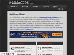 Sites similar to mmaodds.com