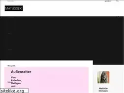 Sites similar to mmatussek.de