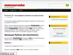 Sites similar to mmazurenko.com
