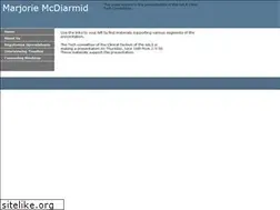 Sites similar to mmcdiarmid.net