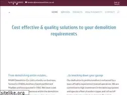 Sites similar to mmdemolition.co.uk